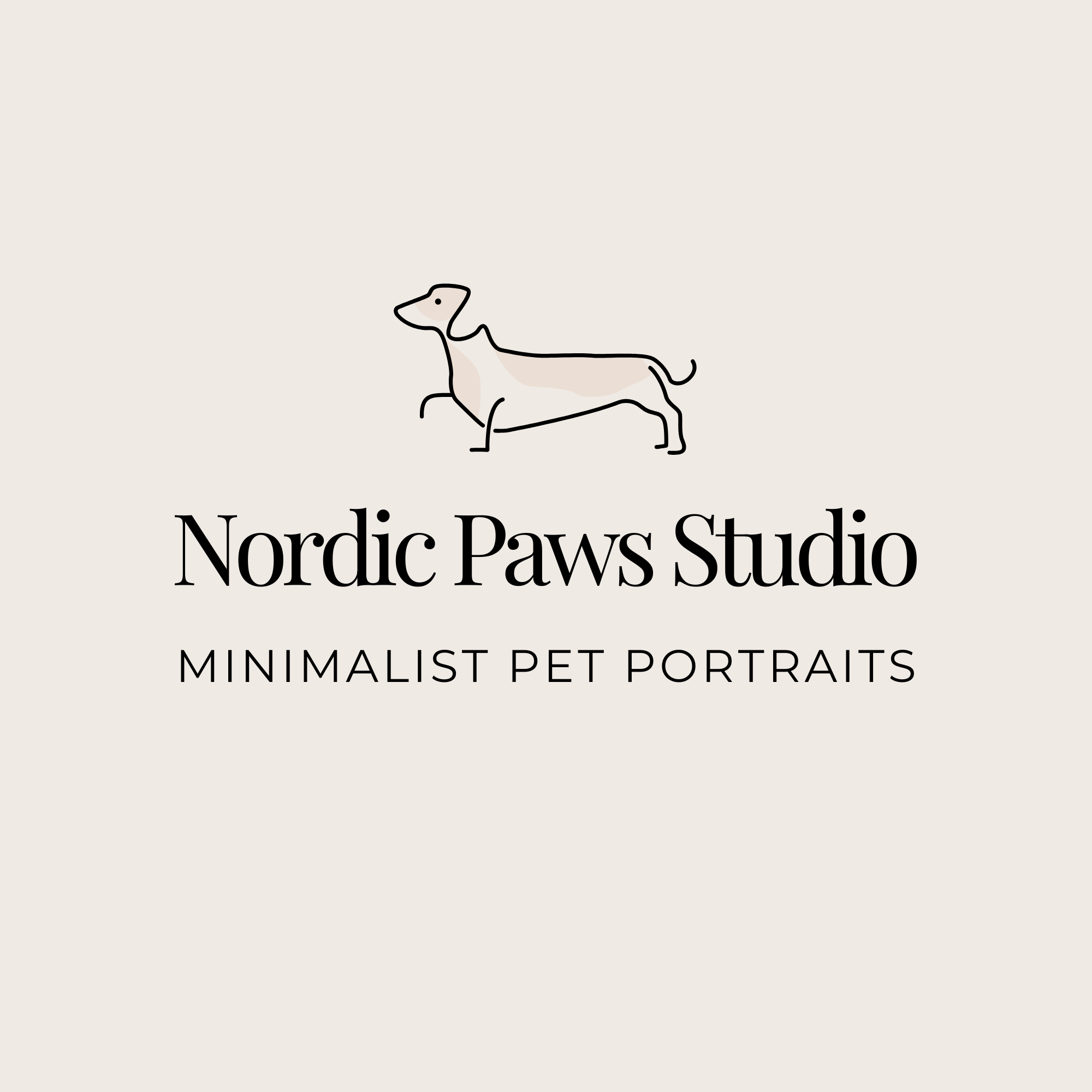 Custom Pet Portrait Australia | Nordic Paws Studio